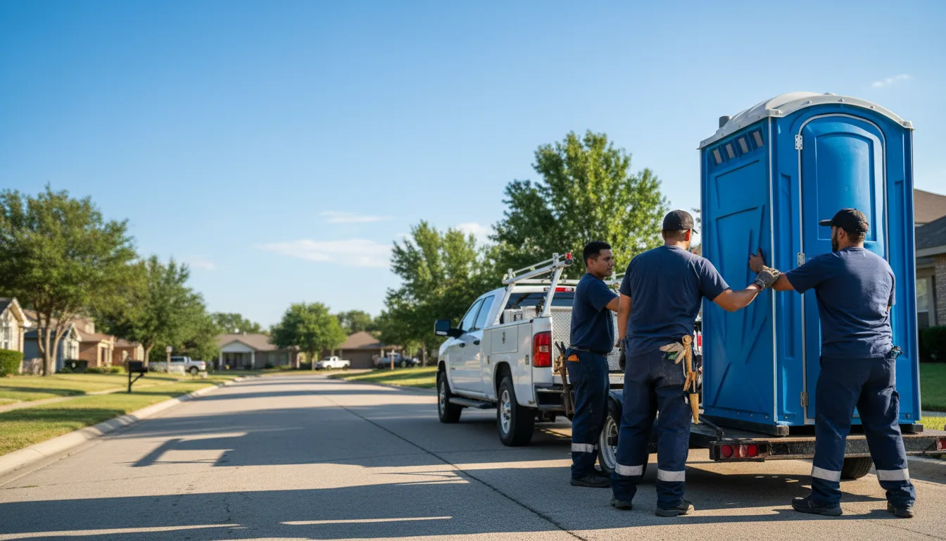 Portable Toilet Rental in Frederick, PA near me
